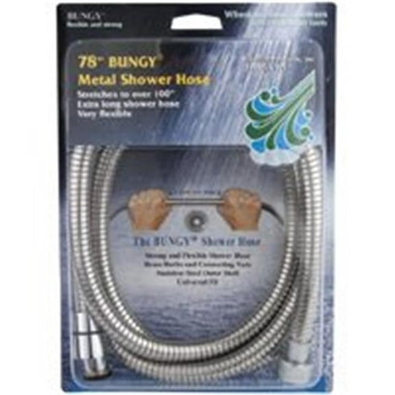 Whedon Products  Hose Shower Stainless Steel Stretch - 78 In.