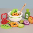thumbnail image 3 of Gwong Juguete 21 unids / set Simulación de madera Fruta Vegetal Pretend Ensalada de cocina Cocina Juguete Gwong 30005035, 3 of 7