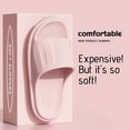 thumbnail image 3 of Quaouag Comfortable Cloud Cushion House Slippers for Women, Indoor Outdoor EVA Foam Foot Spa Shower Shoes, Non-Slip Arch Support, 3 of 3