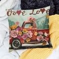thumbnail image 2 of SHANXI Pillow Cover Throw Pillow Case for Home Couch Sofa Wedding Anniversary Decor 18x18in, 2 of 5