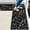 Black Silver, variant on Silver Foil Stamped Marble Kitchen Mats for Floor 2PCS Cushioned Anti Fatigue Non Slip Waterproof Comfort Leather Kitchen Rugs 2/5 Inch PVC Kitchen Mats for Sink, Laundry, 17.3"x29"+17.3"x47", Black