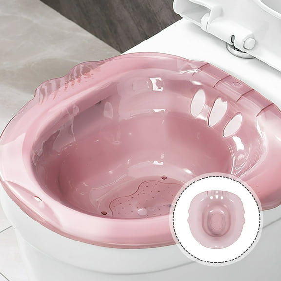 XIRQI Sitz Bath for Postpartum Hemorrhoids-Over Toilet Seat