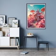 thumbnail image 7 of Diamond Art Kits for Adults - 5d Fantasy Pink Mushroom House Scene Diamond Painting for Adults, Diamond Art for Adults Beginners, Diamond Painting Kits for Adults for Home Wall Decor, 7 of 7