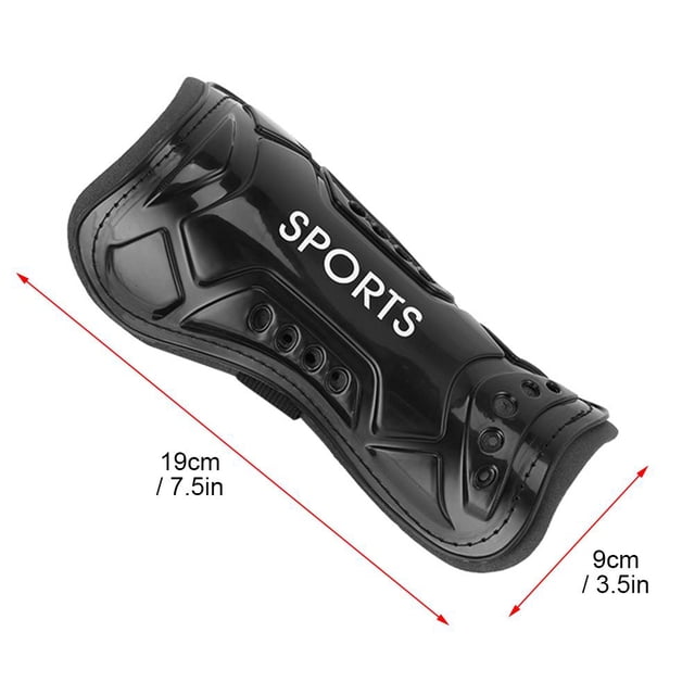Espinilleras de fútbol para niños y adultos, 4 pares de espinilleras de fútbol, protectores de piernas de fútbol, rendimiento sólido