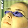 thumbnail image 6 of Super Sunnies Flexible Tanning Bed Goggles UV Eye Protection Glasses Purple, FDA Compliant, 6 of 7