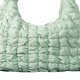 thumbnail image 2 of Bolso tipo cartera con burbujas para mujer, Bolso informal con pliegues en la nube, Bolso para citas diarias de gran capacidad, 2 of 6