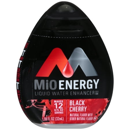 Energy Black Cherry Liquid Water Enhancer