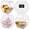 4 Pack, variant on 4 Pcs Plastic Candy Jars,71 Oz Clear Plastic Cookie Jars,Hexagonal Candy Containers with Lids for Kitchen,Dry Food,Candy,Dog Food,Cookies,Coffee Pod,Laundry Pod