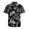 thumbnail image 3 of High Quality Hawaiian Shirts for Men Short Sleeve Aloha Beach Shirt Floral Summer Casual Button Down Shirts Blouses 7XR4IV, 3 of 7