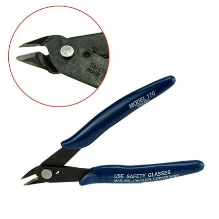 CableVantage Electrical Cutting Plier Jewelry Wire Cable Cutter Side Snips Flush Pliers