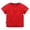 Red, variant on YWOAGH Classic Fit Crewneck T Shirt Organic Soft Short Sleeve Basic Shirts for Toddler Boys and Girls C 5-6 Years
