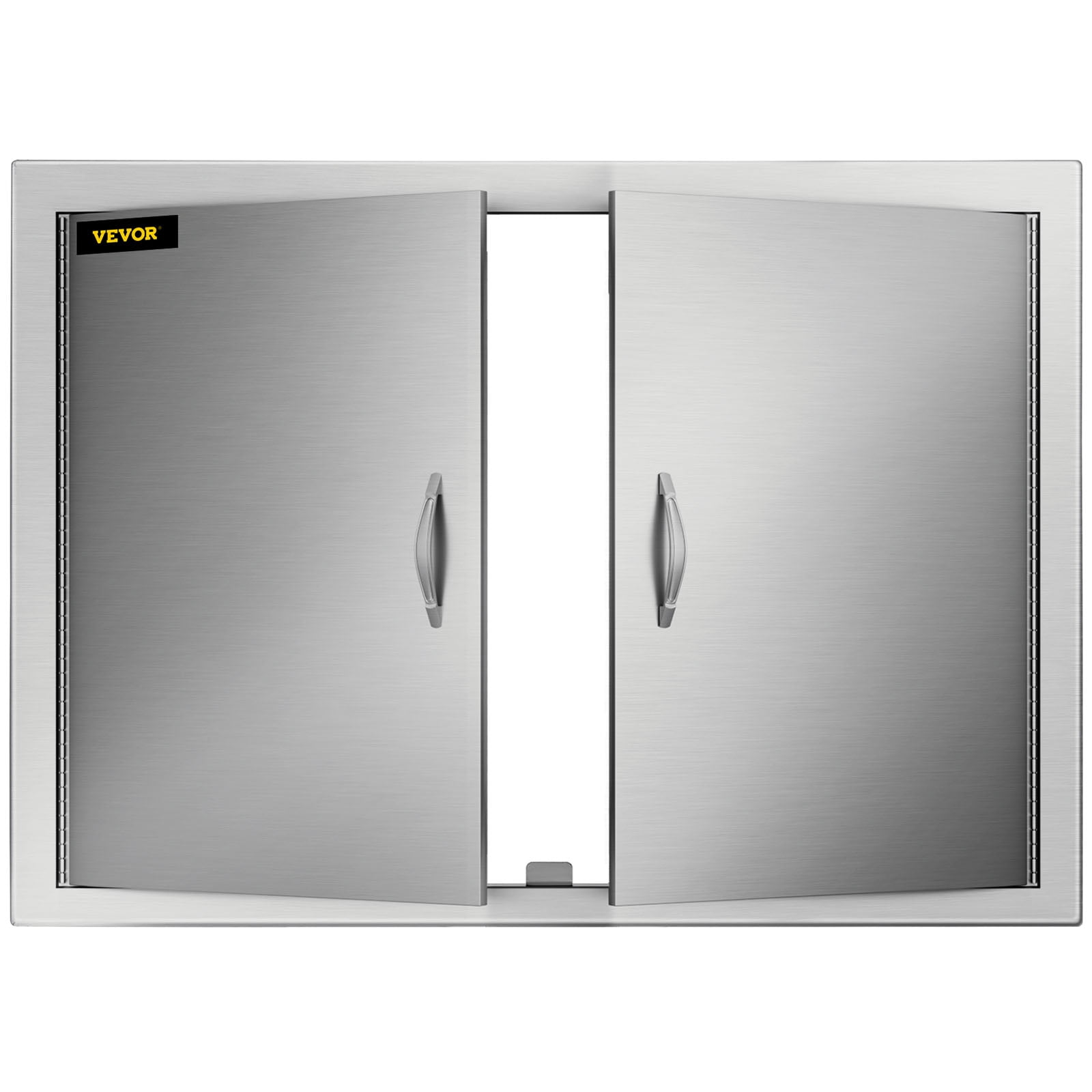VEVOR BBQ Access Door, Double BBQ Door, Stainless Steel, 28W X 19H inch, 1 unit
