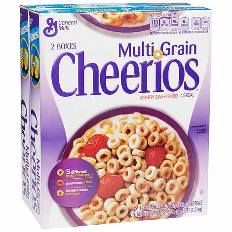 Multi-Grain Cheerios Gluten-Free Cereal (29.5 oz. 2 pk)