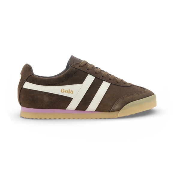 Gola Espadrilles pour Femmes Apollo Brun Foncé/blanc Cassé/rose Poussiéreux/gomme CLB777TW<span> - </span>6.5