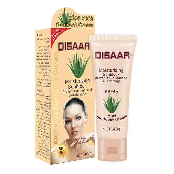 Protector solar HUOGUO Crema solar blanqueadora SPF60 40 g a prueba de agua