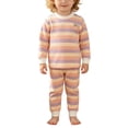 thumbnail image 5 of KPOPLK Toddler Baby Boy Clothes Fall Winter Outfit 2Pcs Loungewear Long Sleeve Pullover T-Shirt and Relax Fit Pant Clothing,Size 4-5 Years, 5 of 9