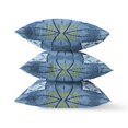 thumbnail image 3 of Amrita Sen CAPL494FSDS-ZP-20x20 Cosmic Circle Sprays Suede Zippered Pillow with Insert Muted Blue Yellow, 3 of 4