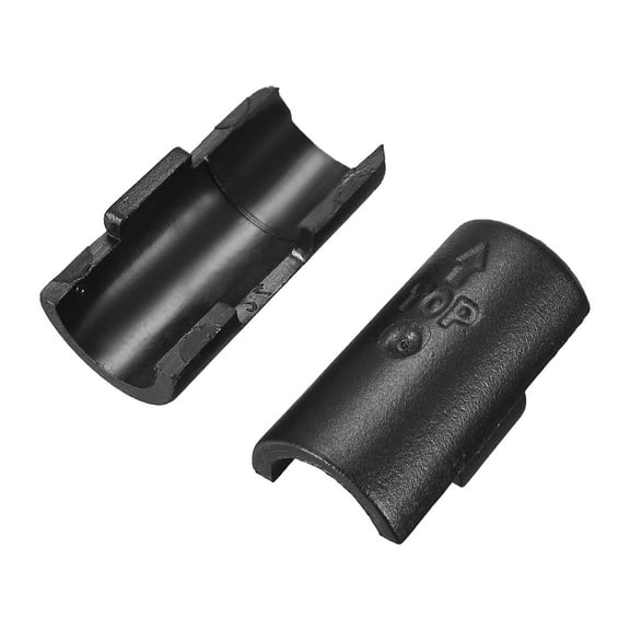 Wire Shelf Clips 1/2 Inch Wire Shelving Lock Clips Plastic for Wire Shelving System, 4 Pcs