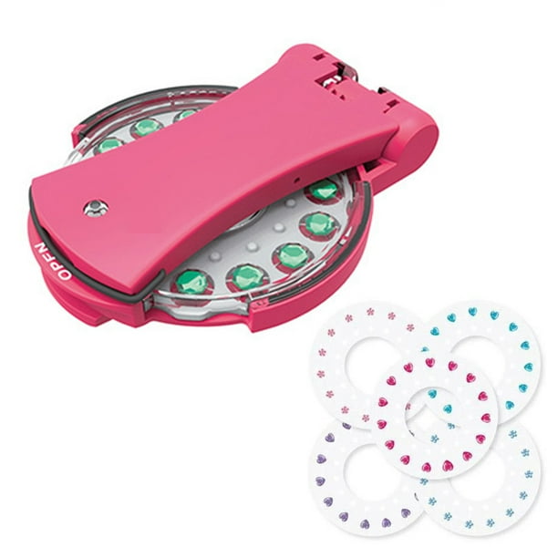 Duretiony Gem Stapler Hair Styling Tool Load Click Fashion Accessories for Children Kids Girl Adult Duretiony Gem Stapler Hair Styling Tool Load Click Fashion Accessories for Children Kids Girl Adult