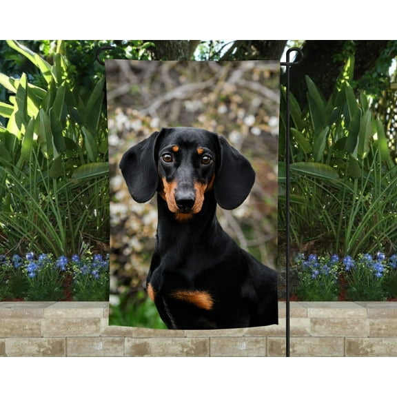 Dachshund Garden Flag