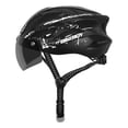 thumbnail image 2 of Bicicleta Casco de MTB de carretera Ndcxsfigh Hombres Mujeres Casco Gafas integradas (Blanco), 2 of 6
