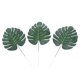 thumbnail image 4 of Greenadscape 10Ud Hoja Artificial Monstera Verde Para Ambiente Tropical En Y Oficina, 4 of 7