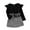 Black + Gray, variant on Godderr 2PCS Newborn Toddler Girls One-Line Skirt Outfit Trendy Ruffled Ribbed Long-Sleeve Tees and Design Skirt Set Fall Clothing Free Small Waist Bag 12M-5Y