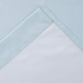 thumbnail image 3 of Set of 2 100% Blackout Insulated Rod Pocket Kitchen Curtain Tiers for Small Windows 27" W x 24" L, Light Blue, 3 of 5