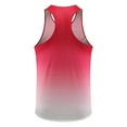 thumbnail image 5 of Women Summer Tops Women's Workout Tank Tops Gym Camisoles Fitness Running Yoga Sleeveless Shirt Breathable Wicking Comfortable Stretchy Activewear For Women Camisole for Bra Concert Summer Red M, 5 of 5