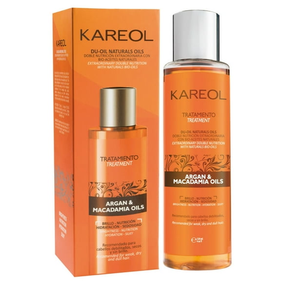 Kareol Argán Y Macadamia 120ml · Bio Aceites · Brillo Y Nutrición KAREOL Argan Y Macadamia