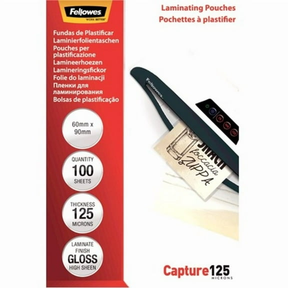 Fellowes Capture 125 Laminating Pouch