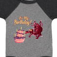 thumbnail image 4 of Inktastic It's My Birthday Dragon Boys or Girls Baby Bodysuit, 4 of 5