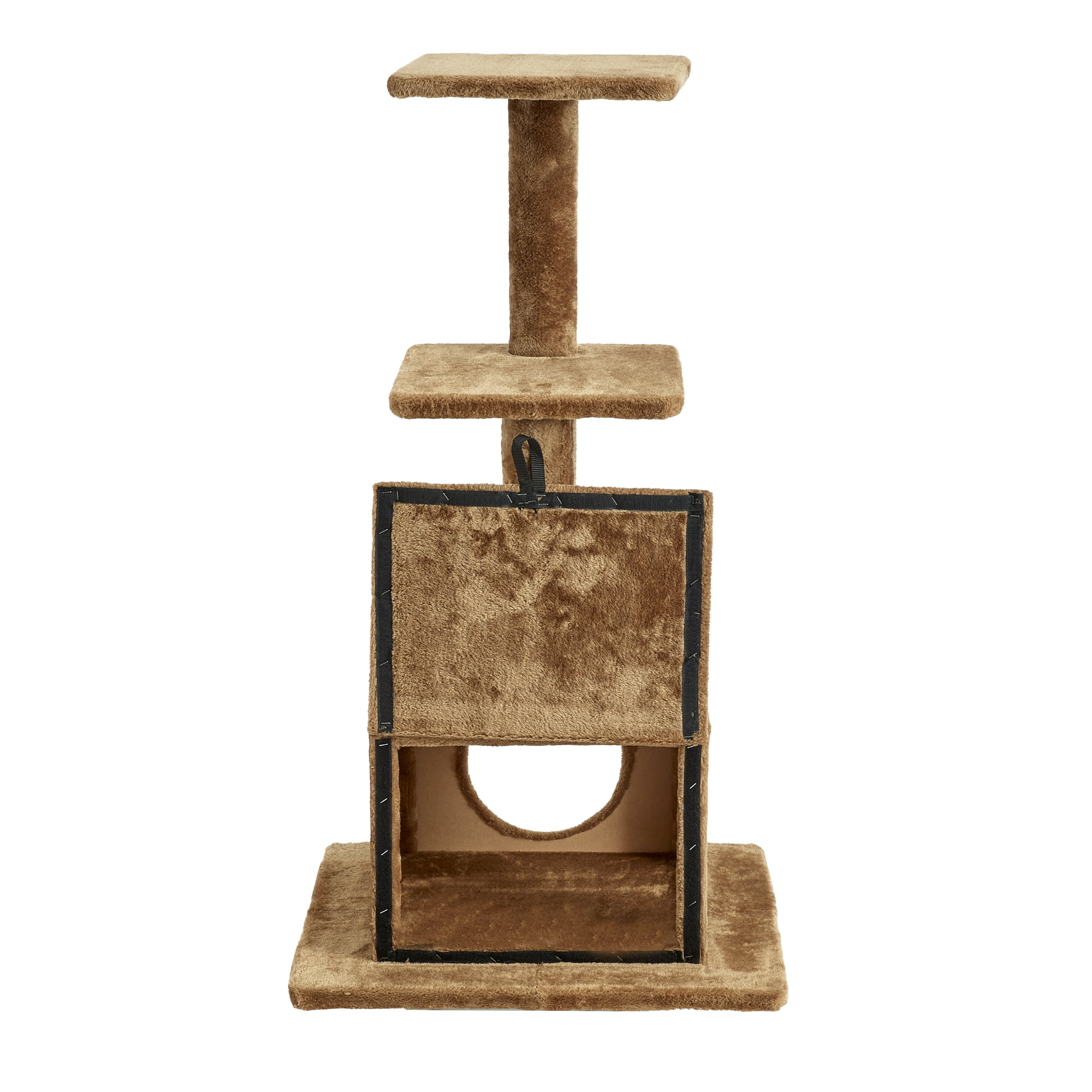 Two by Two Willow 43.7-inch Cat Tree, Cat Tower, Scratching Post, Perch & Playground