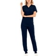 thumbnail image 1 of EQWLJWE Ensembles d'Uniformes d'Infirmière d'Été, Ensembles d'Uniformes d'Infirmière pour Femmes Grande Taille, Uniformes Jogger pour Femmes, Ensemble d'Uniforme d'Infirmière Extensible à Col en V pour Femmes Haut et Pantalon, Vêtements de Protection Uniformes, 1 of 4