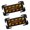 Reflective Yellow, variant on Pack of 2 ABS Reflective Buckle Equipment Accessory for Gear 3 Color Option for Night Hiking and Outdoor Use