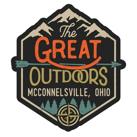 

Mcconnelsville Ohio The Great Outdoors Design 4-Inch Fridge Magnet