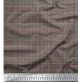 thumbnail image 1 of Soimoi Cotton Duck Fabric Check Shirting Fabric Prints by Yard 42 Inch Wide, 1 of 1