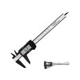 thumbnail image 1 of Scienceny Pantalla digital Vernier Caliper LCD 0.01 mm / 0.001 pulgadas Micrómetro Calibre Regla Longitud Profundidad Acero inoxidable Portátil de mano Medidores de medidas dimensionales Tipo 3 Scienceny TO001041-03, 1 of 6