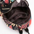 thumbnail image 2 of Mochila estampada para mujer, mochila de tres usos, mochila pequeña, bolso cruzado diagonal de un solo hombro, 2 of 5