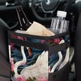 thumbnail image 6 of Swan Foldable Car Trash Can with Lid, Leak-Proof Hanging Storage Bag - Car Trash Bin, Mini Trash Can, 6 of 6