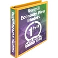 thumbnail image 5 of Samsill Economy 1-1/2" Round Ring View Binder Yellow 1 Each (Quantity), 5 of 8