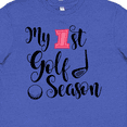 thumbnail image 4 of Inktastic my 1st golf season Youth T-Shirt, 4 of 5