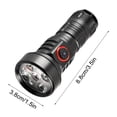 thumbnail image 3 of Xihbxyly Linterna de Llavero Recargable, Diseño Compacto, 5 Modos de Iluminación, Resistente a La Intemperie, Ideal para Actividades Al Aire Libre, Uso En Emergencias, Batería de Larga Duración, Fáci, 3 of 7