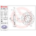 thumbnail image 2 of Par de DISCOS HIPERVENTILADOS 207 2009 al 2011 PEUGEOT 1.4L L4 Delanteros BREMBO ., 2 of 5