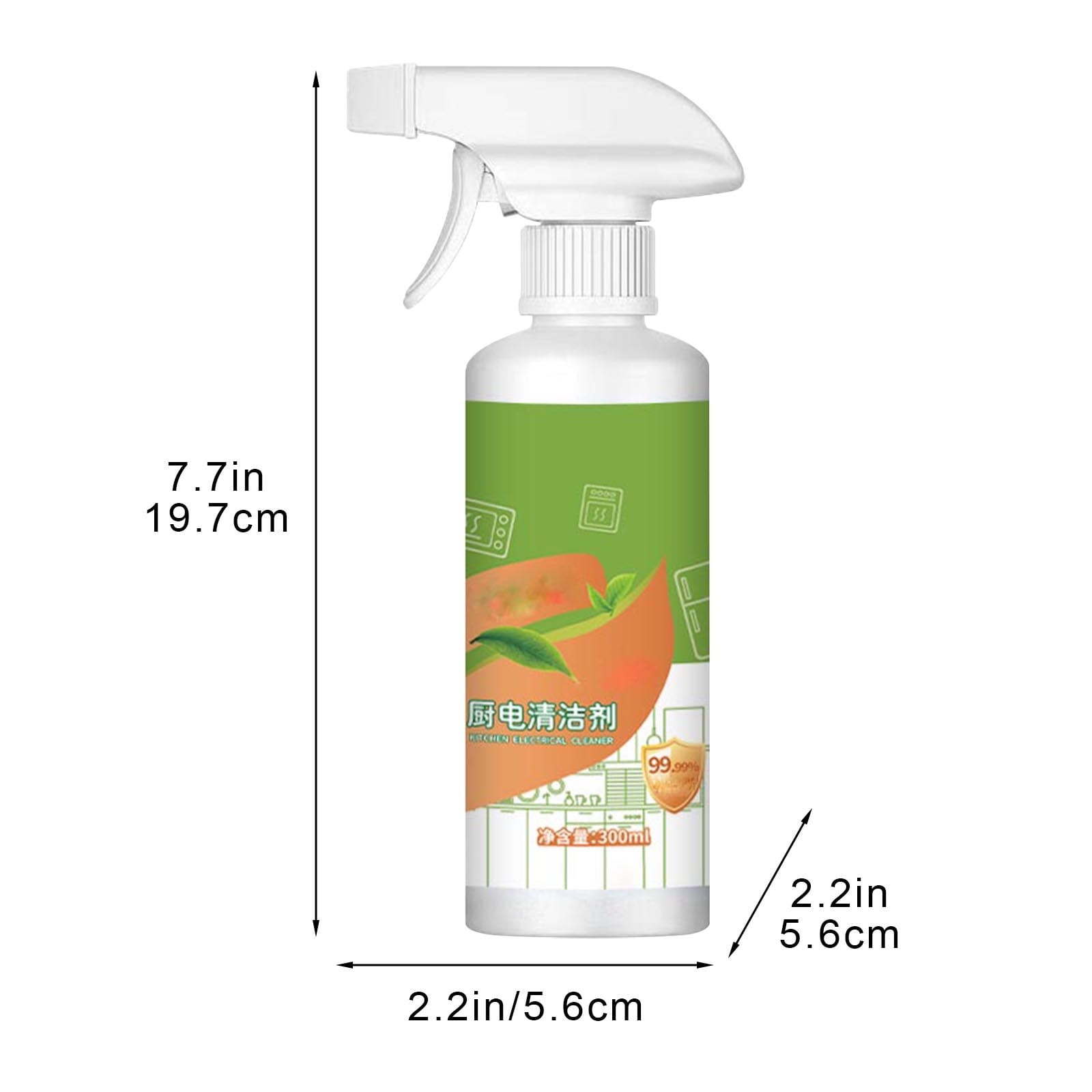 Fly Cleanse Natural Enzyme Formula To Household Appliances, Fly Cleaner All-Purpose Household Cleaners, Kitchen Appliance Cleaner, For Hold, Oven, Stove, Range Hood, Easy Cleaning Household