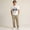 Black D, variant on Men's Live in the Moment Mountain Lake Graphic White Short Sleeve Crew Neck T-Shirt for Summer Outdoor Casual Wear