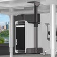 thumbnail image 2 of Universal Adjustable PC Case Holder Under Desk Wall Side CPU Stand Computer Mainframe Hanger Host Box Bracket Rack, 2 of 8