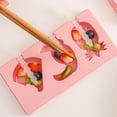 thumbnail image 4 of Xihbxyly Moldes para Helado Caseros, Máquina para Hacer Paletas de Gel de Sílice, Crea Delicias Congeladas, Divertidas Paletas de Pudín de Yogur con Frutas, Imprescindible para Un Picnic de Verano, S, 4 of 6