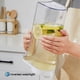 thumbnail image 5 of Hervidor de agua fría con tapa, jarra ecológica para bebidas frías y calientes, capacidad de 1,6 l y 2,2 l, material a prueba de fugas para verter y limpiar fácilmente, ideal para té helado,, 5 of 9