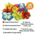 thumbnail image 4 of Hibiscus flower decoration Hawaiian imitation flower tropical imitation color, table top vivid DIY decoration, suitable for home garden party gifts., 4 of 5